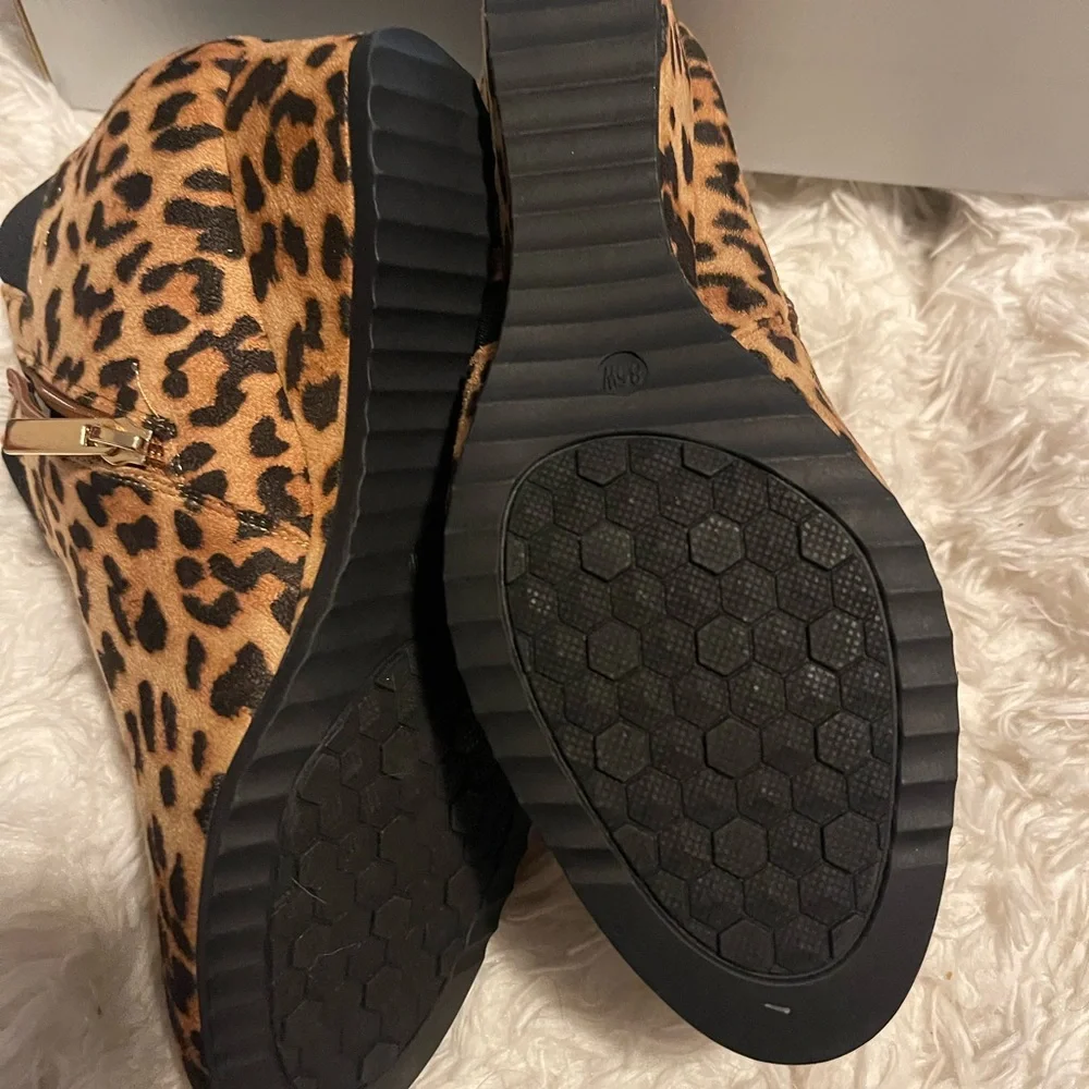 Cloudwalkers animal print Kiera ankle boot